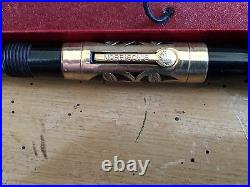 Rare Morrisons Vintage 14k Gold Filled 14K Nib Filigree Fountain Pen Pencil Set
