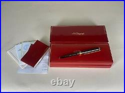 Rare NEW St Dupont Chinese Lacquer Poudre d'Or Ballpoint Pen in FULL SET