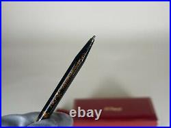 Rare NEW St Dupont Chinese Lacquer Poudre d'Or Ballpoint Pen in FULL SET