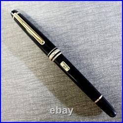Rare Near Mint MONTBLANC Meisterstück 144 W. Germany 14K OB Nib Fountain Pen