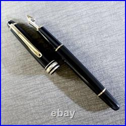 Rare Near Mint MONTBLANC Meisterstück 144 W. Germany 14K OB Nib Fountain Pen