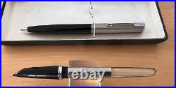 Rare New Old Stock Parker 51 Special Fountain Pen & Pencil withBox & Papers 1950's