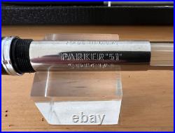 Rare New Old Stock Parker 51 Special Fountain Pen & Pencil withBox & Papers 1950's