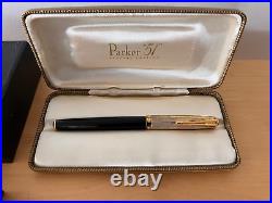 Rare New Parker 51 Special Edition, Empire State Cap Fountain Pen withBox & Papers