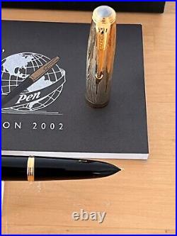 Rare New Parker 51 Special Edition, Empire State Cap Fountain Pen withBox & Papers