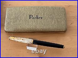 Rare New Parker 51 Special Edition, Empire State Cap Fountain Pen withBox & Papers