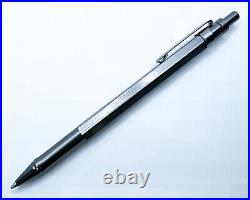 Rare New Rotring Newton Graphite Titanium Color Ballpoint Pen W Holland Box