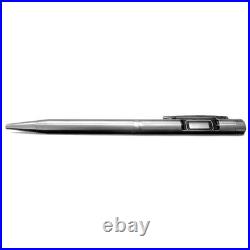 Rare New Vintage Silver-toned Compu Chron Digital Pen Watch