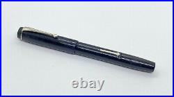 Rare Nib! Conway Stewart Pen No 475, Black Chased, Semi Flex 14k Om Nib