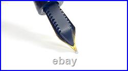 Rare Nib Parker Standard Vacumatic Pen, Emerald Pearl, 14k Oblique Medium Nib