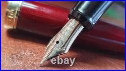 Rare OHASIDO fountain pen Urushi lacquer 14k gold S-M nib