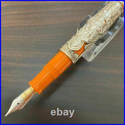 Rare OMAS TRIRATNA Fountain pen Nib 18K M with box