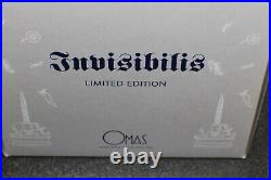 Rare Omas invisibilis Limited Edition Fountain Pen 18 K Gold Med Nib #250 New
