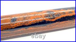 Rare! Onoto The Pen, 5123, Red Mottled, Semi Flex 14k Medium Nib, England