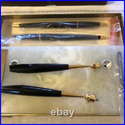 Rare PARKER M23 USA Pedrara Onyx Aeromatic Double Magnetix Desk Set 8423 Rare PARKER M23 USA Pedrara Onyx Aeromatic Double Magnetix Desk Set 8423