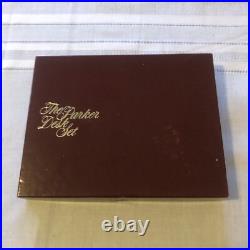 Rare PARKER M23 USA Pedrara Onyx Aeromatic Double Magnetix Desk Set 8423 Rare PARKER M23 USA Pedrara Onyx Aeromatic Double Magnetix Desk Set 8423