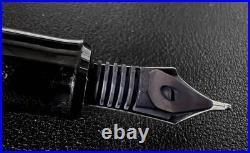 Rare PILOT Bamboo Fountain Pen Wine Red 14K Nib Unique Design Collectible