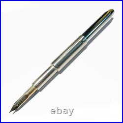 Rare PILOT Capless Fountain Pen Hexahedra Model 14K Fine NOS Rare NEW JAPAN Rare PILOT Capless Fountain Pen Hexahedra Model 14K Fine NOS Rare NEW JAPAN
