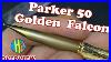 Rare_Parker_50_Golden_Falcon_Fountain_Pen_Overview_01_fh