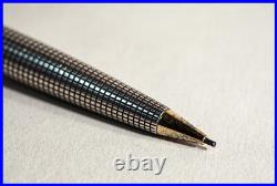 Rare Parker Classic Lady Twist Pencil in Sterling Cicelé with new lead