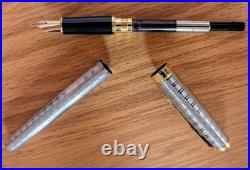 Rare Parker Sonnet Fountain Pen 18k 750 IIIQ