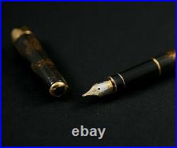 Rare Parker Sonnet Fountain Pen in China Laque Brown 18K bicolor nib (selection)