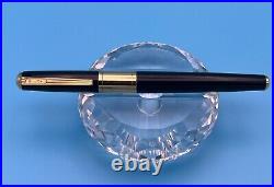 Rare Pilot Manifold 14K Gold Nib Vintage Fountain Pen Black/Gold Trim Japan Made
