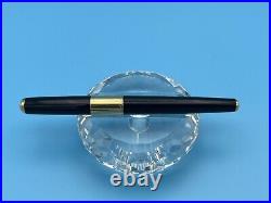 Rare Pilot Manifold 14K Gold Nib Vintage Fountain Pen Black/Gold Trim Japan Made