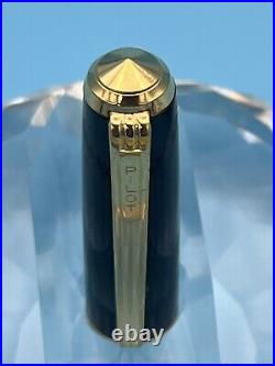 Rare Pilot Manifold 14K Gold Nib Vintage Fountain Pen Black/Gold Trim Japan Made