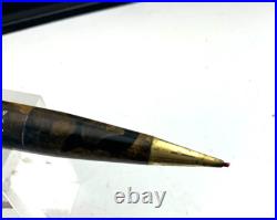 Rare SCHNELL PENSELPEN Fountain Pen Pencil Combo Celluloid 14K Fine Flex nib