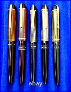 Rare Set 5 Vintage Stickered Eversharp BallPoint, 5 Colors, Original Stickers CA