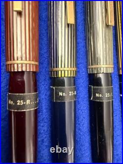 Rare Set 5 Vintage Stickered Eversharp BallPoint, 5 Colors, Original Stickers CA