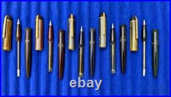 Rare Set 5 Vintage Stickered Eversharp BallPoint, 5 Colors, Original Stickers CA
