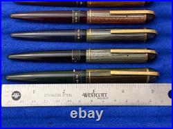 Rare Set 5 Vintage Stickered Eversharp BallPoint, 5 Colors, Original Stickers CA