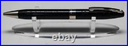 Rare Shaeffer White Dot Legacy Heritage Black Like Leather Ballpoint Pen 9040-2