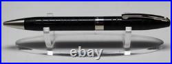 Rare Shaeffer White Dot Legacy Heritage Black Like Leather Ballpoint Pen 9040-2