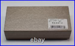 Rare Shaeffer White Dot Legacy Heritage Black Like Leather Ballpoint Pen 9040-2