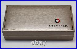 Rare Shaeffer White Dot Legacy Heritage Black Like Leather Ballpoint Pen 9040-2