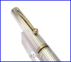 Rare Sheaffer Ballpoint Pen Connoisseur Solid Silver New Stock MX705