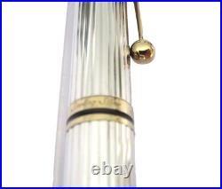 Rare Sheaffer Ballpoint Pen Connoisseur Solid Silver New Stock MX705