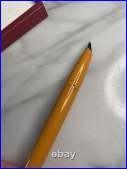 Rare Sheaffer Imperial Model #2664 Fountain Pen 23K Gold Nib in Cadmium Yellow