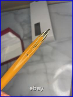 Rare Sheaffer Imperial Model #2664 Fountain Pen 23K Gold Nib in Cadmium Yellow Rare Sheaffer Imperial Model #2664 Fountain Pen 23K Gold Nib in Cadmium Yellow