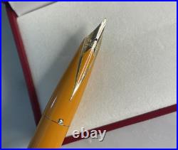 Rare Sheaffer Imperial Model #2664 Fountain Pen 23K Gold Nib in Cadmium Yellow