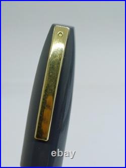Rare Sheaffer Pfm Fountain Pen Made USA Gold Nib 14k Gray Pen For Men 1960