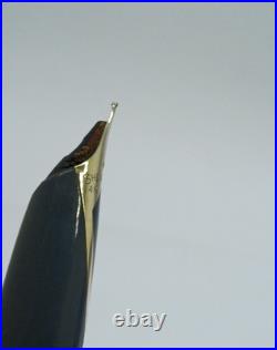 Rare Sheaffer Pfm Fountain Pen Made USA Gold Nib 14k Gray Pen For Men 1960