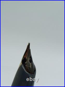 Rare Sheaffer Pfm Fountain Pen Made USA Gold Nib 14k Gray Pen For Men 1960