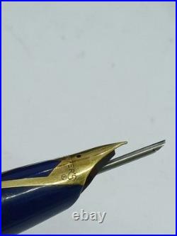 Rare Sheaffer Pfm Fountain Pen Made USA Gold Nib 14k Navy Blue Pen For Men 1960 Rare Sheaffer Pfm Fountain Pen Made USA Gold Nib 14k Navy Blue Pen For Men 1960