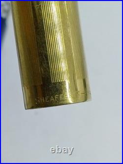 Rare Sheaffer Pfm Fountain Pen Made USA Gold Nib 14k Navy Blue Pen For Men 1960 Rare Sheaffer Pfm Fountain Pen Made USA Gold Nib 14k Navy Blue Pen For Men 1960
