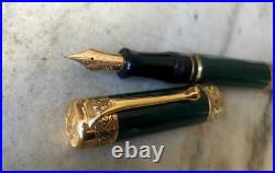 Rare Superb Aurora Dante Alighieri Ltd Edition Fountain Pen Solid Gold 18k Nib