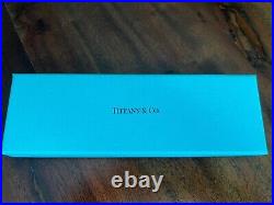 Rare TIFFANY & CO. 925 sterling silver pen Engraved WithNYC Address & Pouch & Box